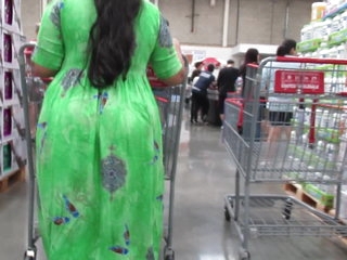 Burly MILF Indian swag secondary to a colorful duds